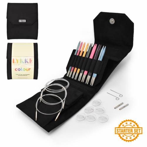 Lykke Interchangable Starter Sets 5' or 3.5' – The Wool Mill