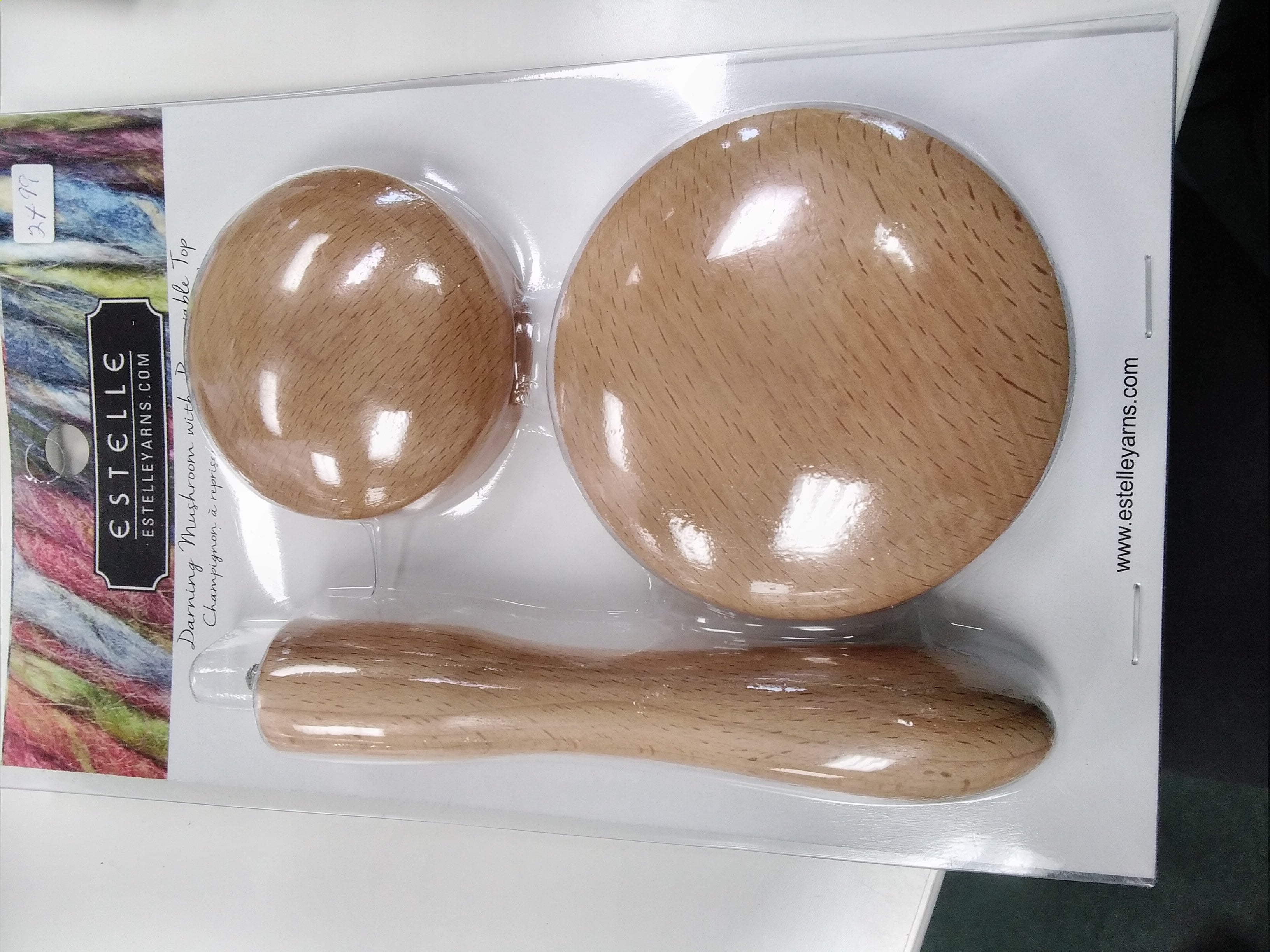 Darning Mushroom with removable top