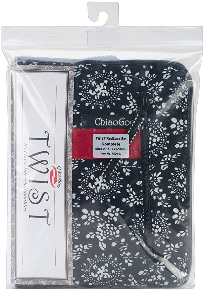 Chiaogoo Red Lace Interchangable set (4 inch tips) full set