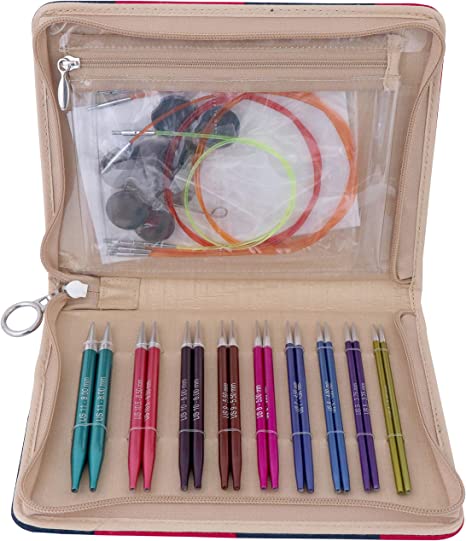 Knitters Pro Zing Interchangable Deluxe Set – The Wool Mill